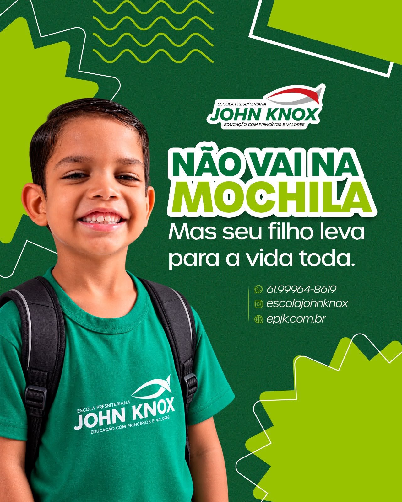 Há aprendizados que não cabem na mochila, mas acompanham a criança por toda a vida.